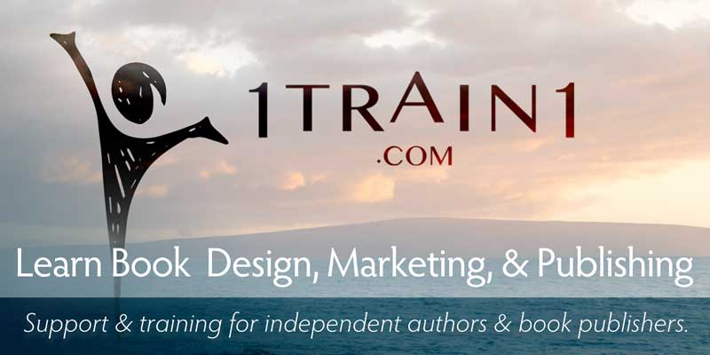 1Train1 breaks the barriers to thinking writing, and publishing books.